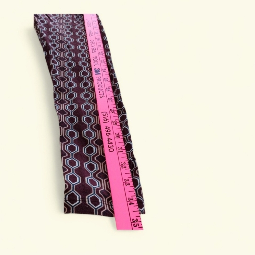 Pact Women's Cotton Geometric Pattern Super Soft Leggings - Picture 8 of 9